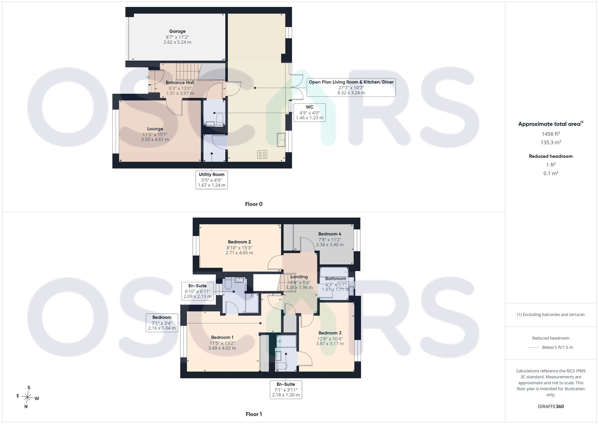 Floorplan for Cape Drive, Anlaby, HU10