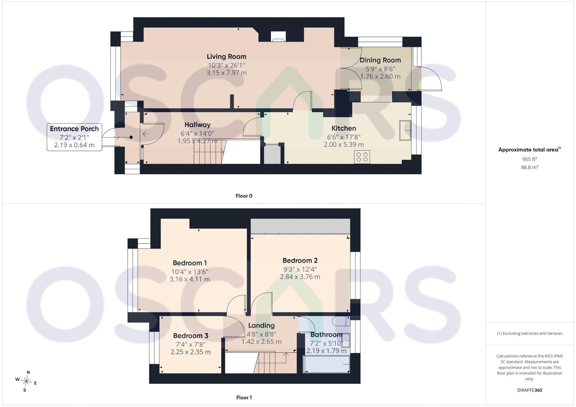 Floorplan for First Lane, Hessle, HU13