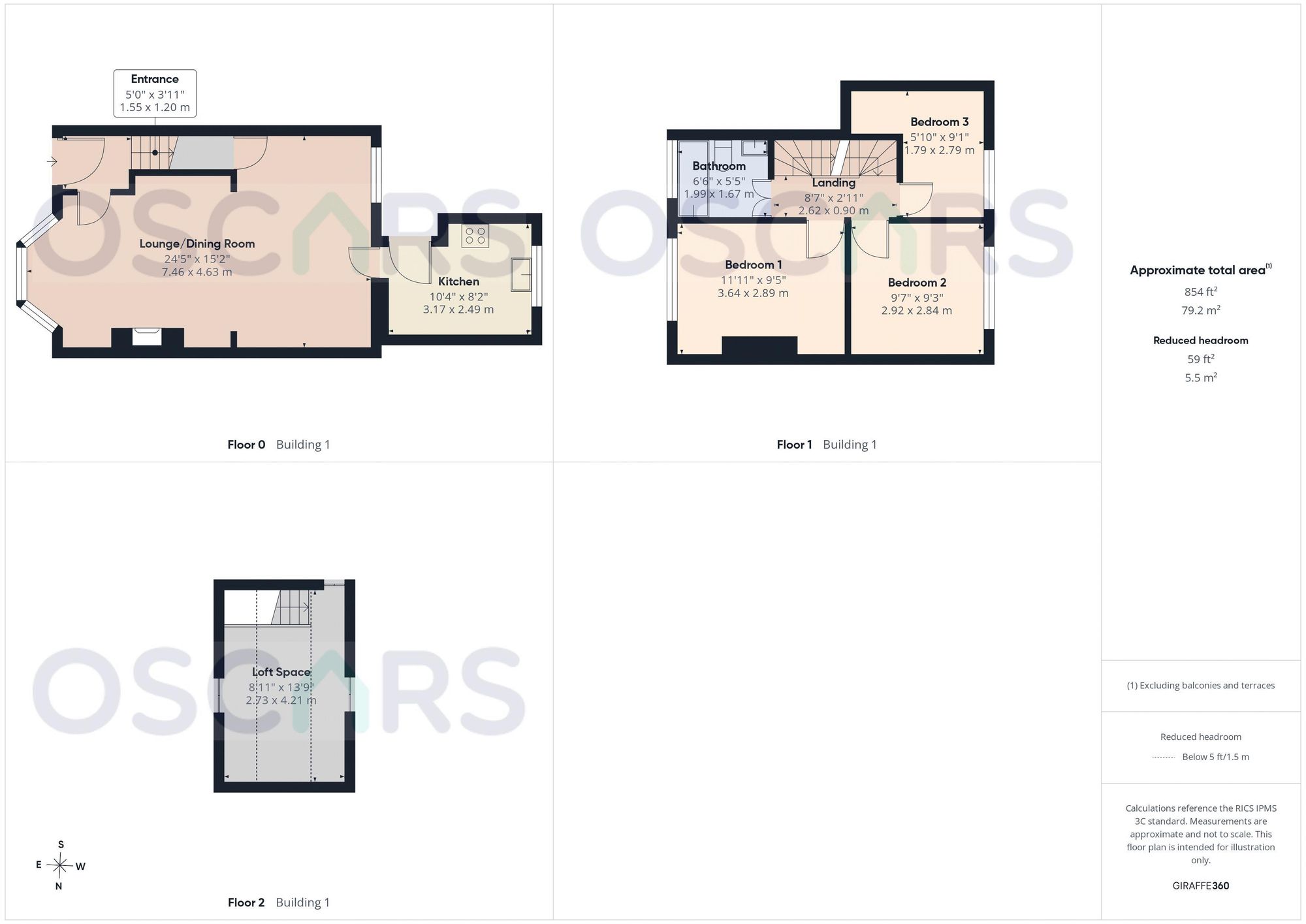 Floorplan for Penshurst Avenue, Hessle, HU13