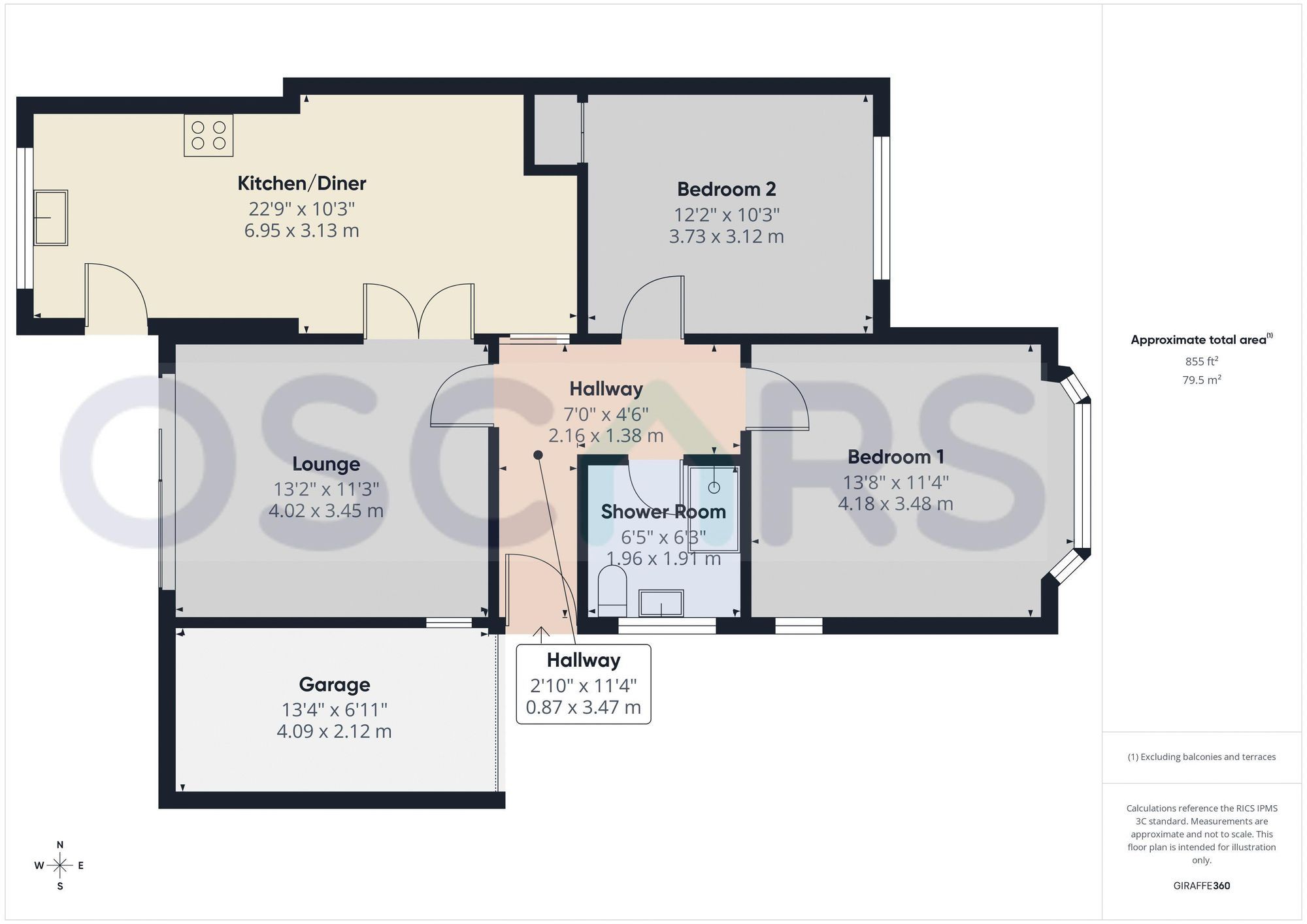 Floorplan for Sherwood Drive, Hull, HU4