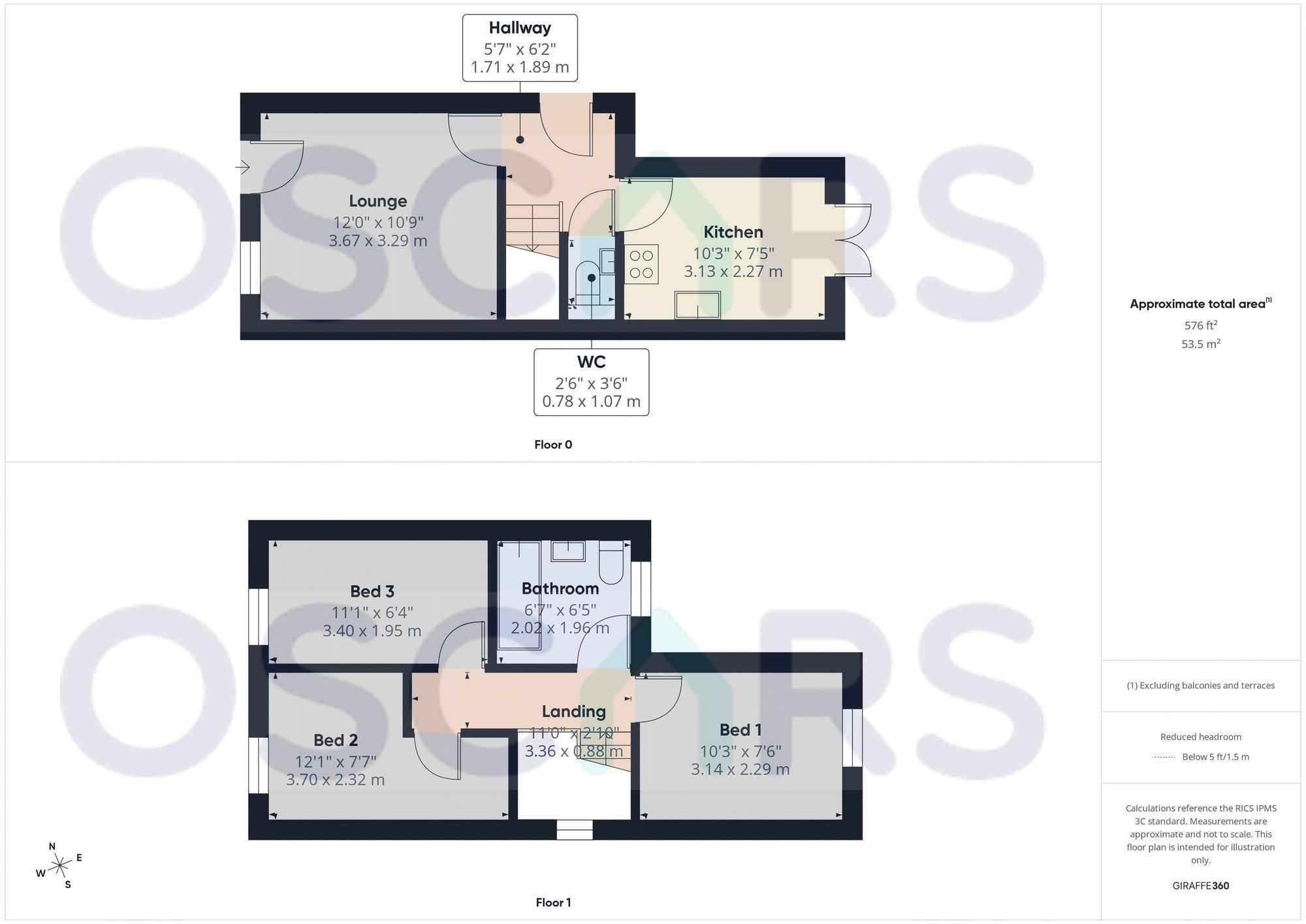 Floorplan for Ditmas Avenue, Hull, HU4