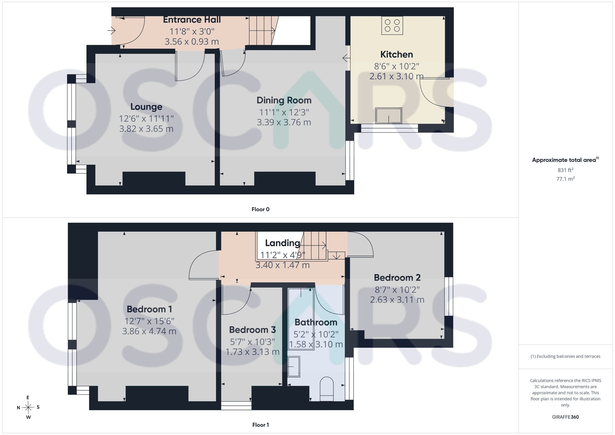 Floorplan for Goddard Avenue, Hull, HU5