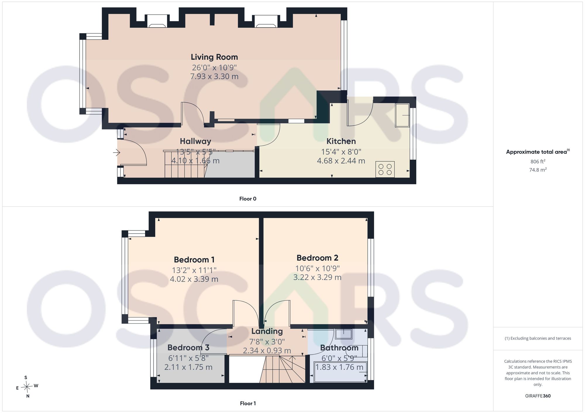 Floorplan for Bernadette Avenue, Hull, HU4