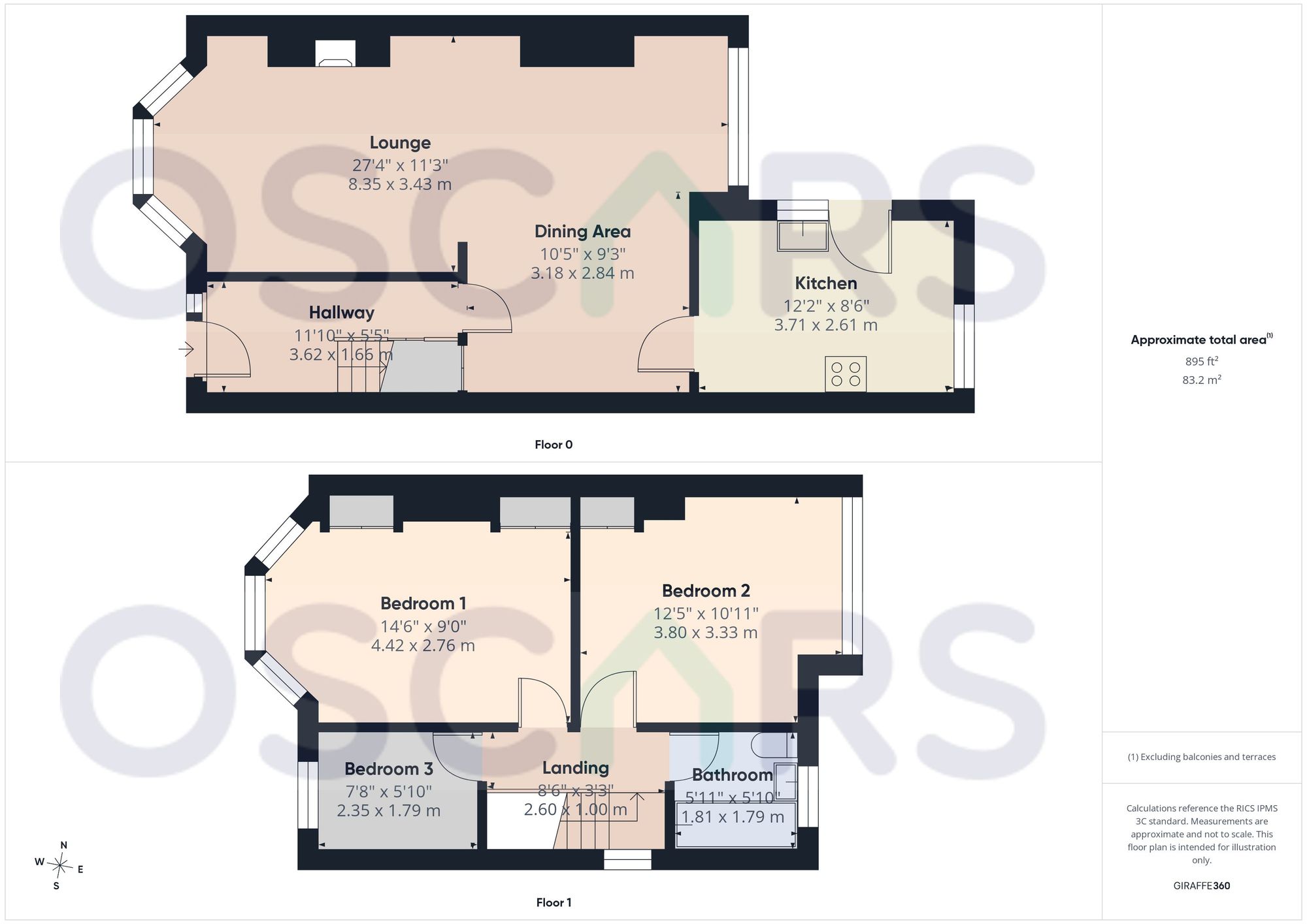 Floorplan for Meadowbank Road, Hull, HU3