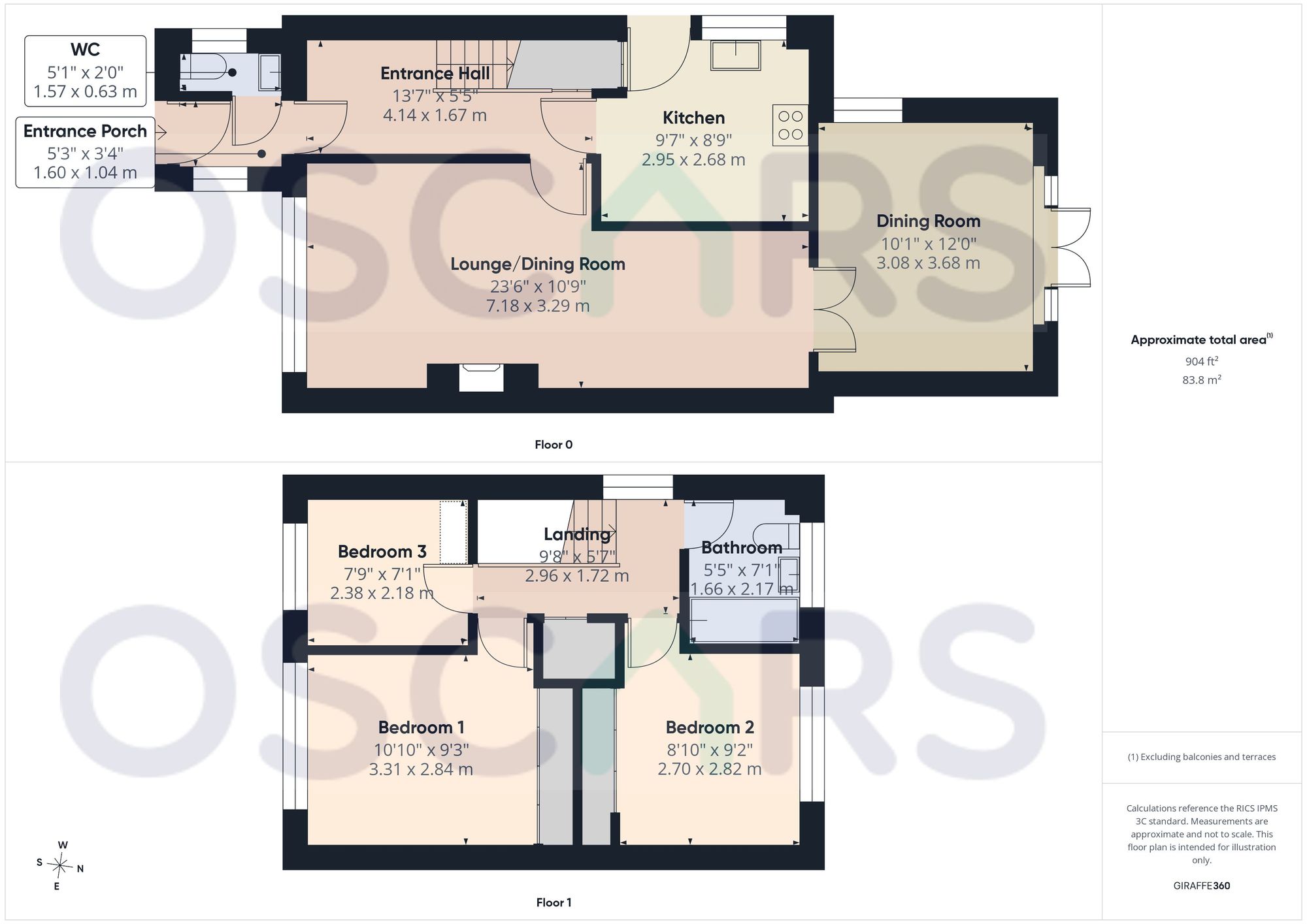 Floorplan for Loxley Green, Hull, HU4