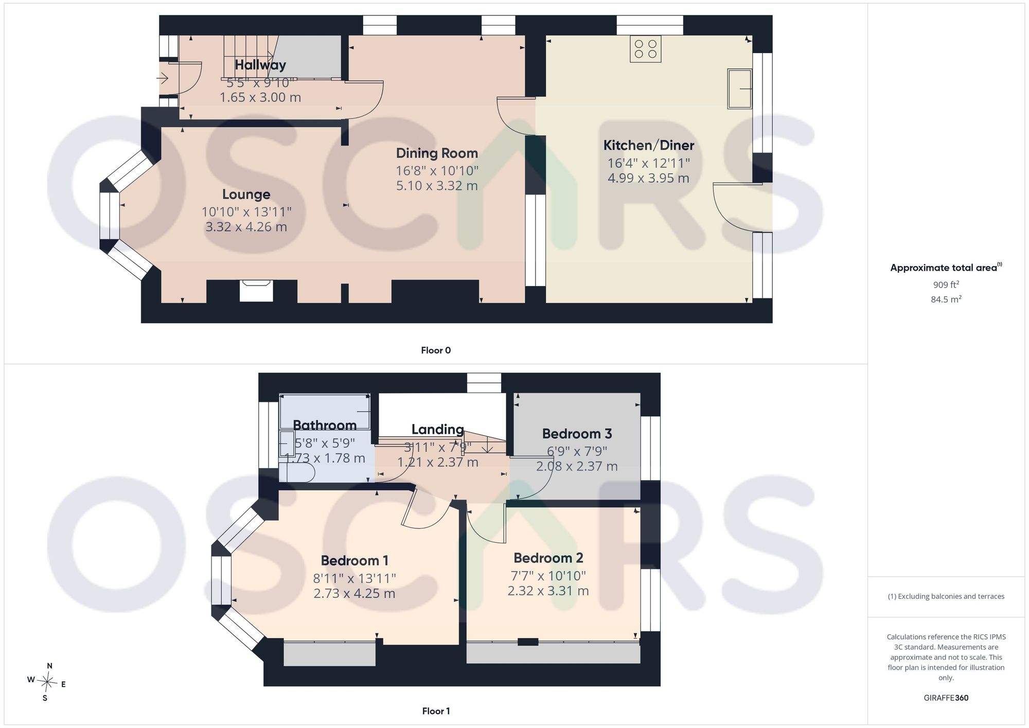 Floorplan for Trenton Avenue, Hull, HU4