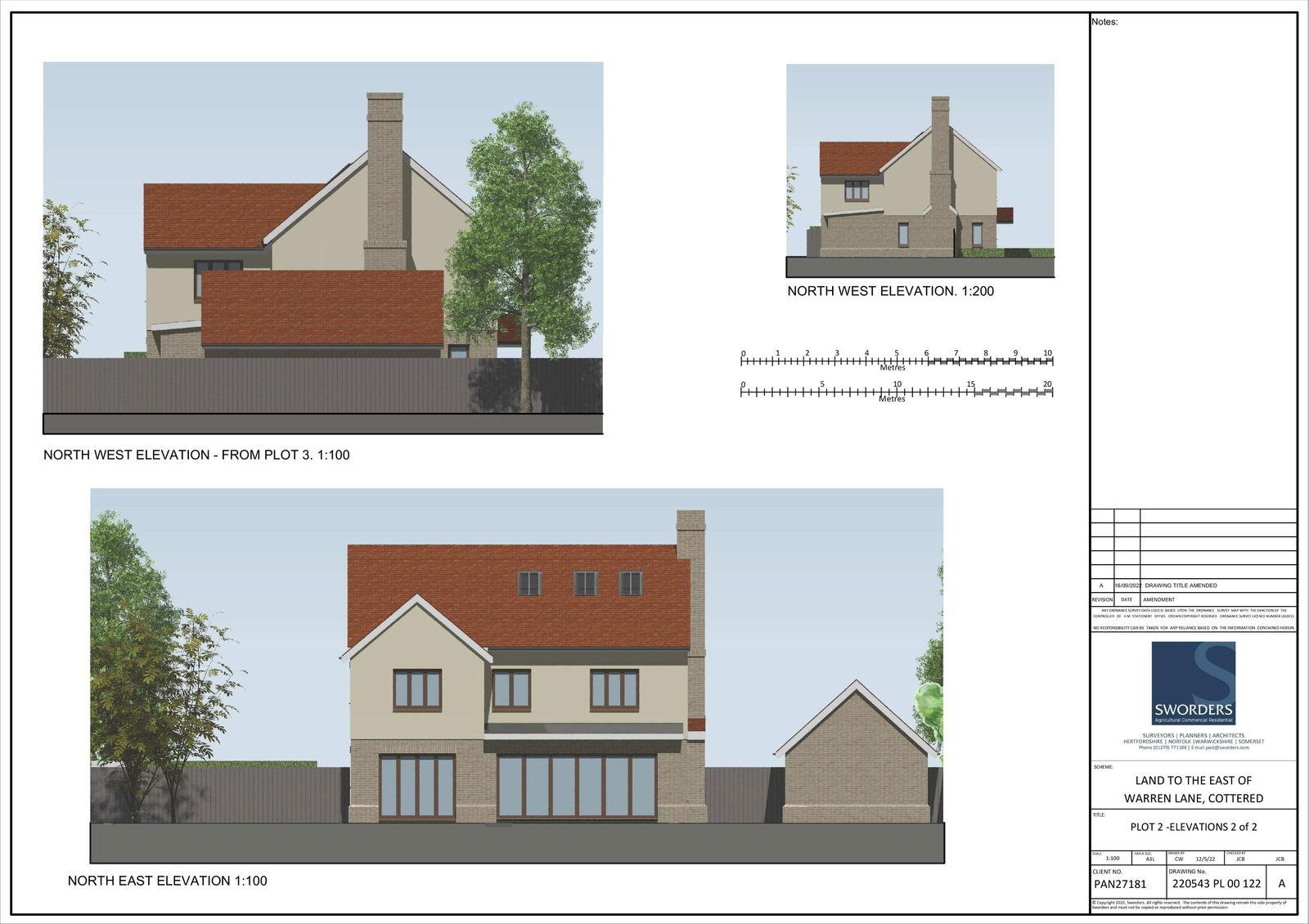 Land for sale with 5 bedrooms, Planning permission for 4 detached homes ...